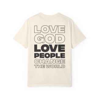 Willow Student - Love God - Unisex Garment-Dyed T-shirt